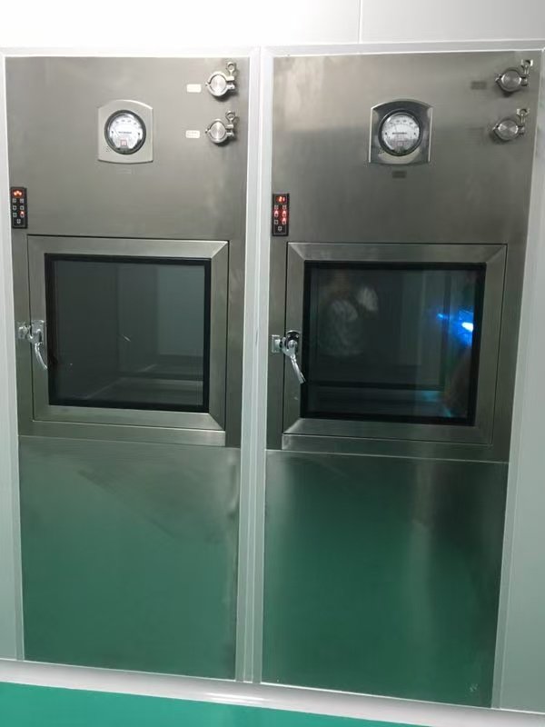 Double pass box cleanroom installation