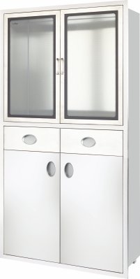 Operating room medical cabinets