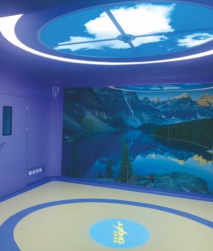 Glass operating room system