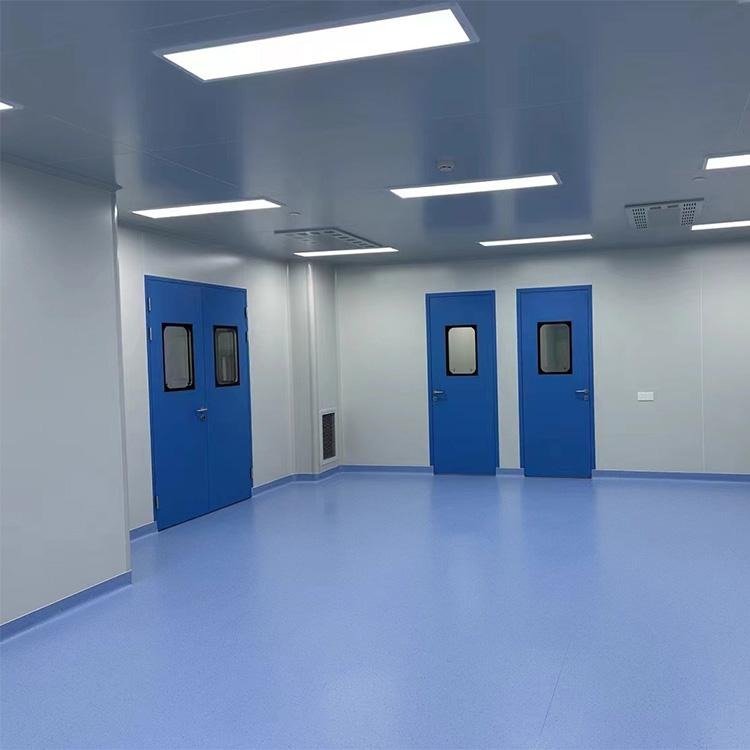 Cleanroom ceiling panel room application