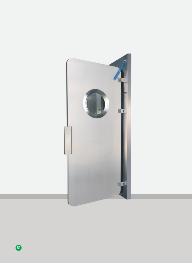 Biosafety airtight door