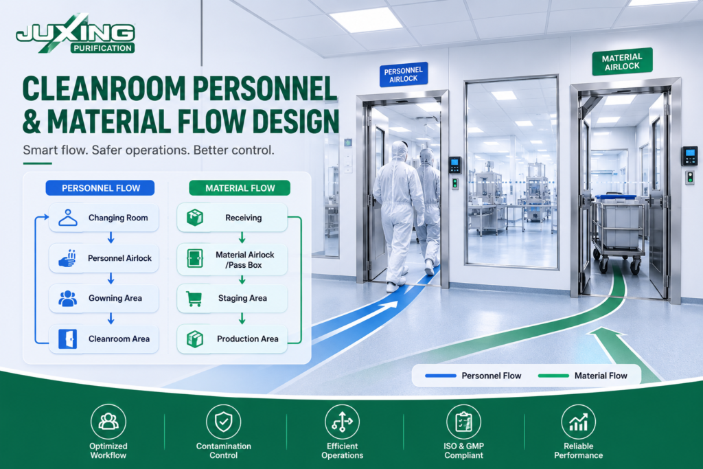 Cleanroom Personnel and Material Flow Design: A Practical Guide cleanroom personnel and material flow design a practical guide