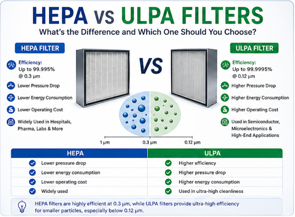 hepa or ulpa filters