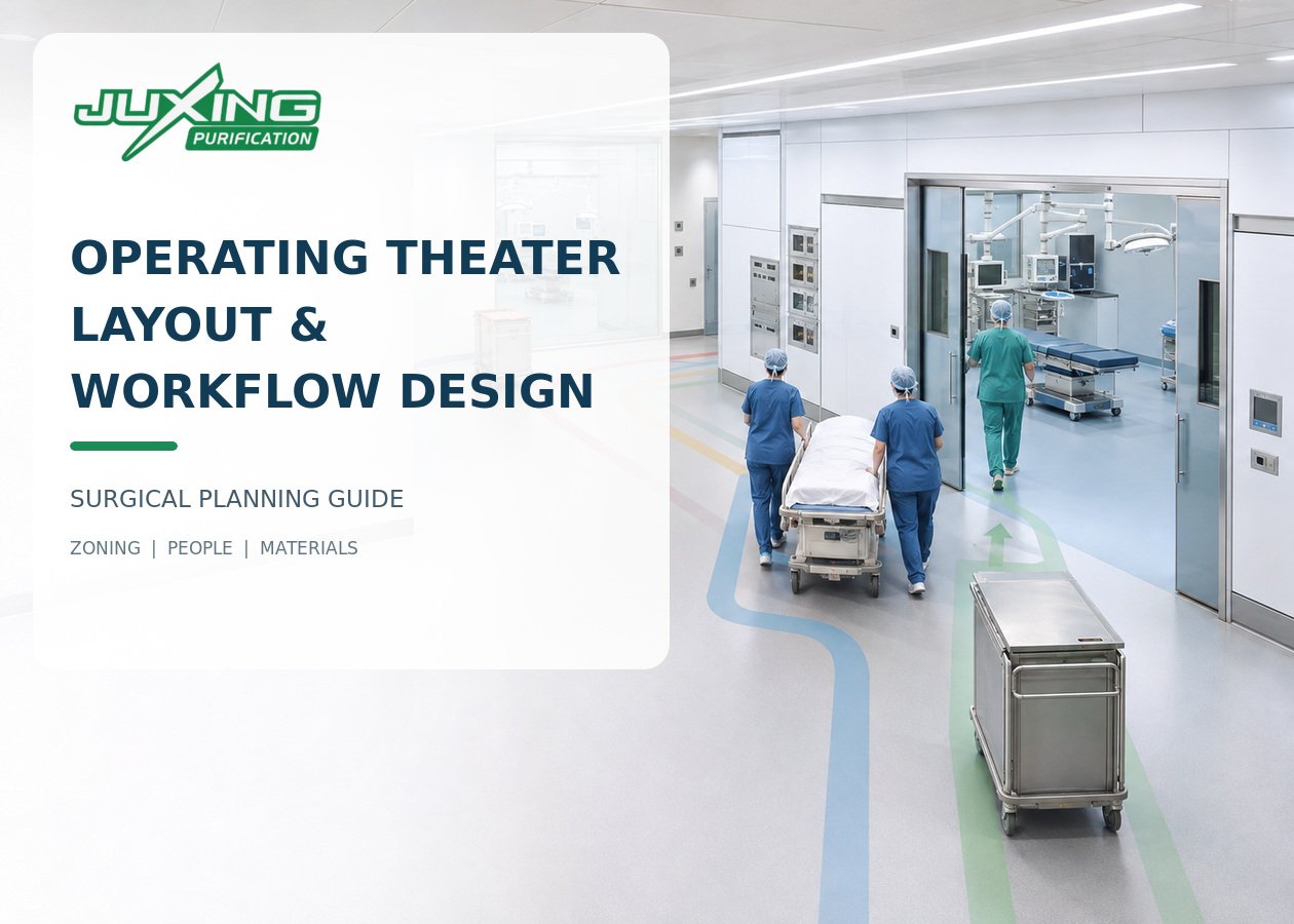 Resources A practical guide to operating theater layout and workflow design, covering departmental zoning, patient and staff movement, sterile supplies, used instruments, waste routes, equipment storage and support spaces.