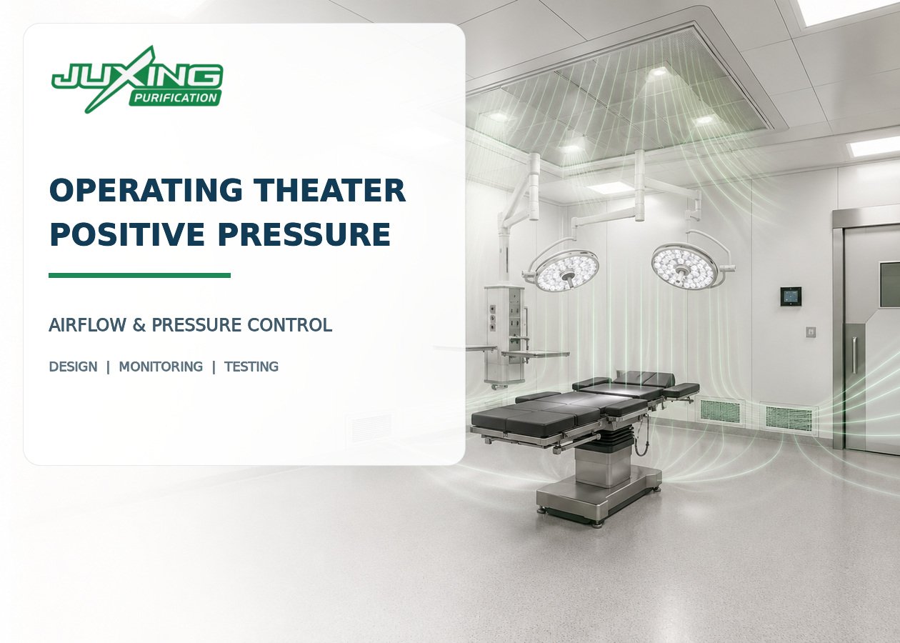 Resources Positive-pressure airflow inside a modular operating theater