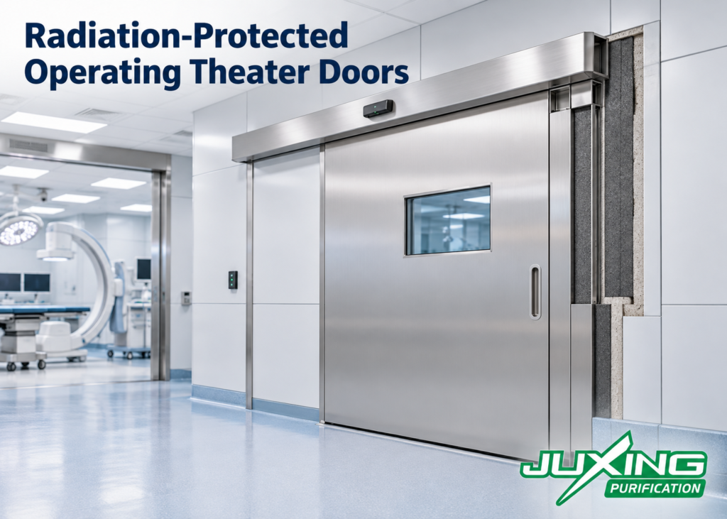 Radiation-Protected Operating Theater Doors: Design, Lead Shielding and Procurement Guide Radiation-protected operating theater doors with lead-lined leaf and shielded frame