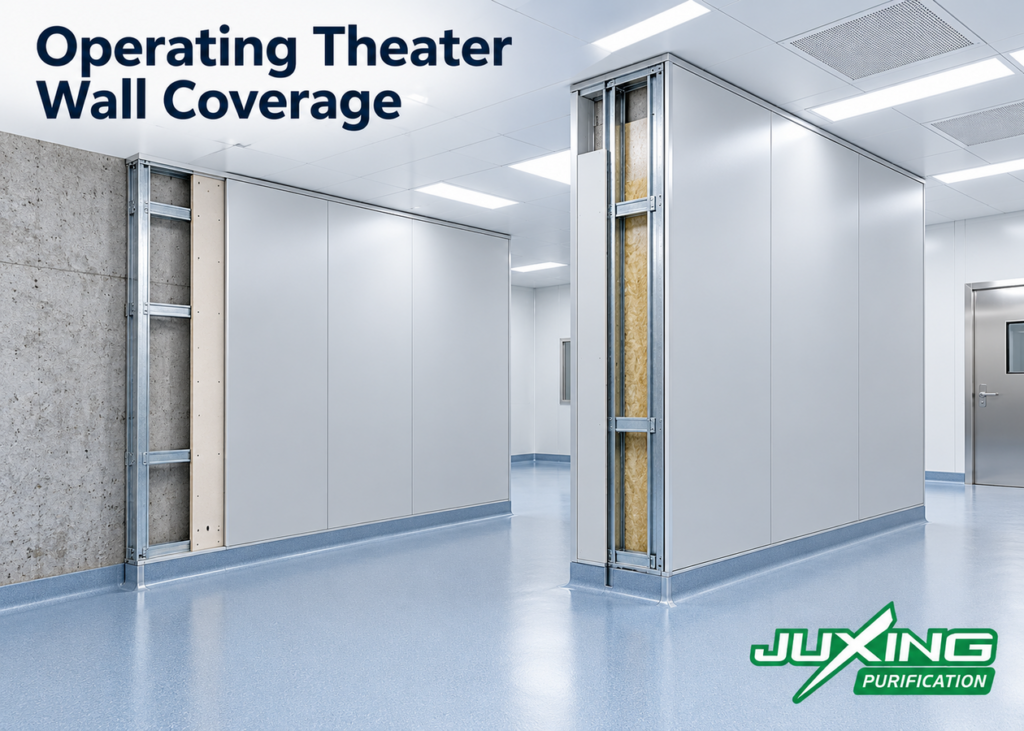 Ultimate Guide to Single-Sided vs Double-Sided Operating Room Coverage Single-sided and double-sided operating theater wall coverage comparison
