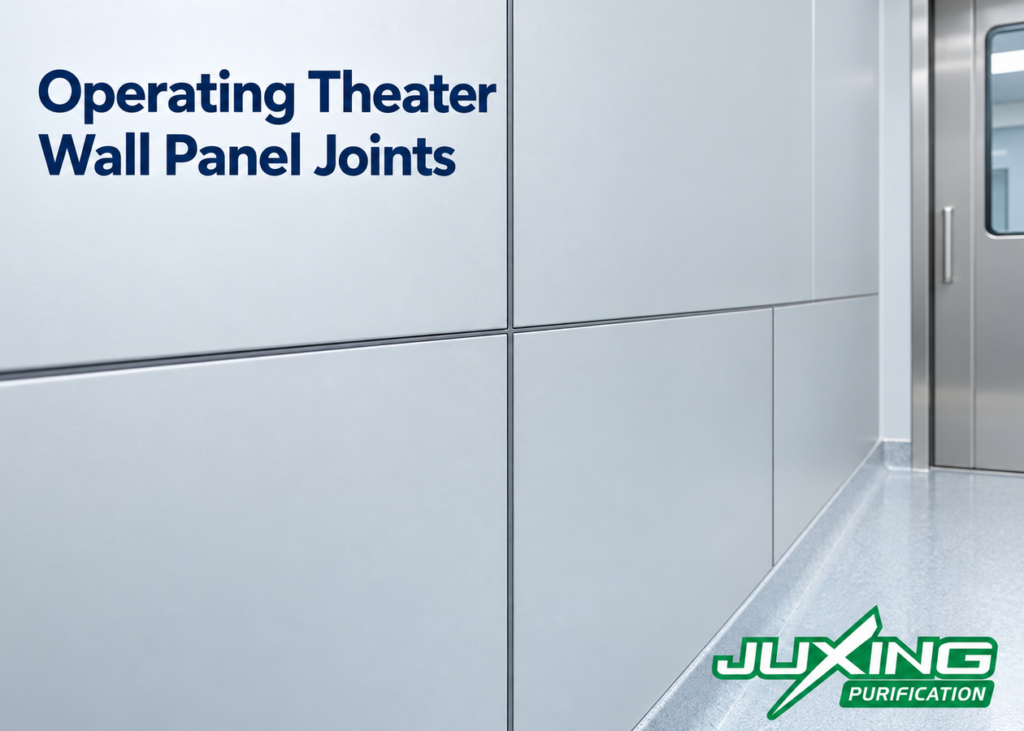 Operating Theater Wall Panel Joints: Designing Horizontal and Vertical Intersections Operating theater wall panel joints at horizontal and vertical intersections