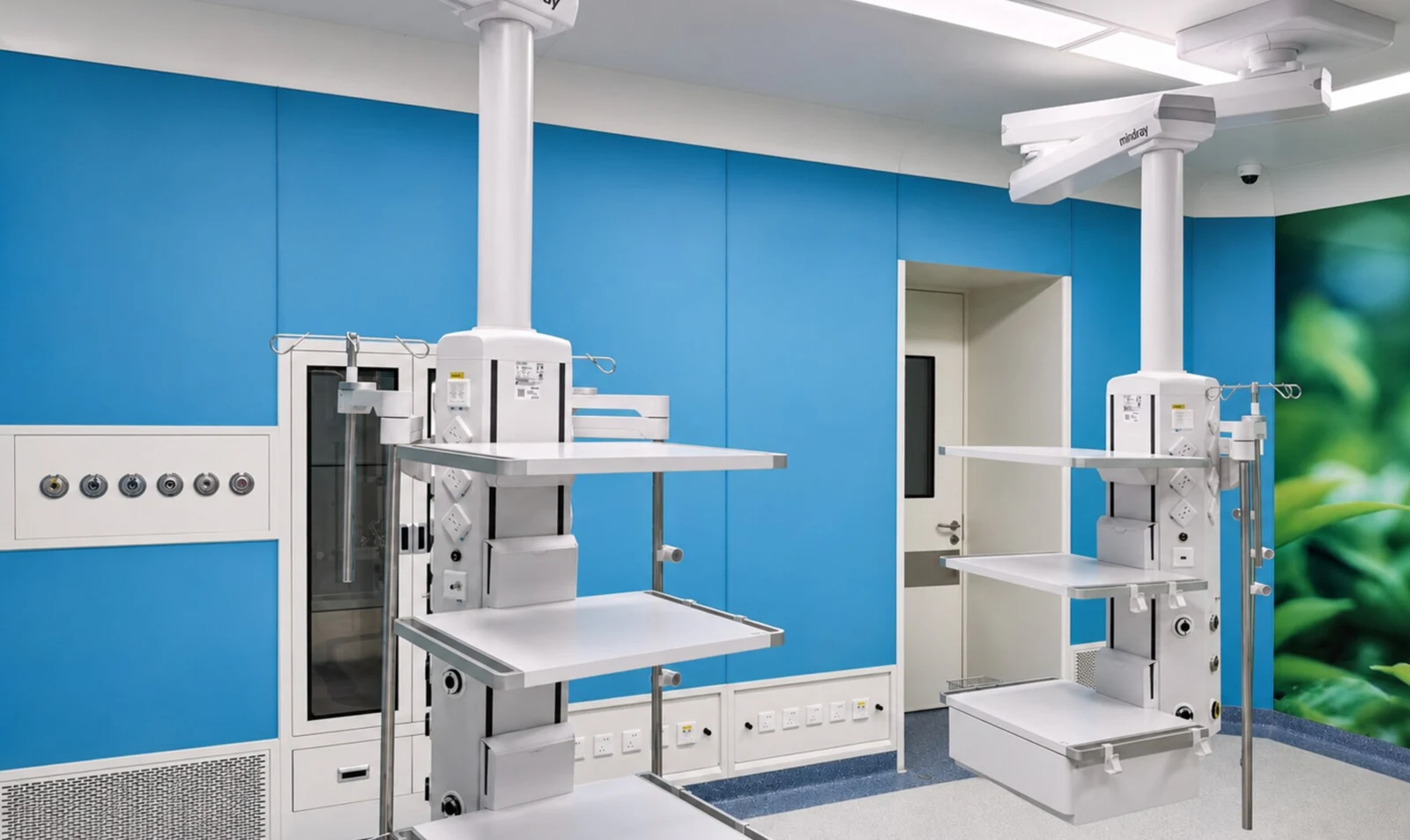 Projects Operating room wall systems and medical equipment interfaces at Shenzhen Guangming Central Hospital
